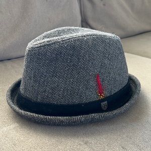 Brixton fedora herringbone hat - XL